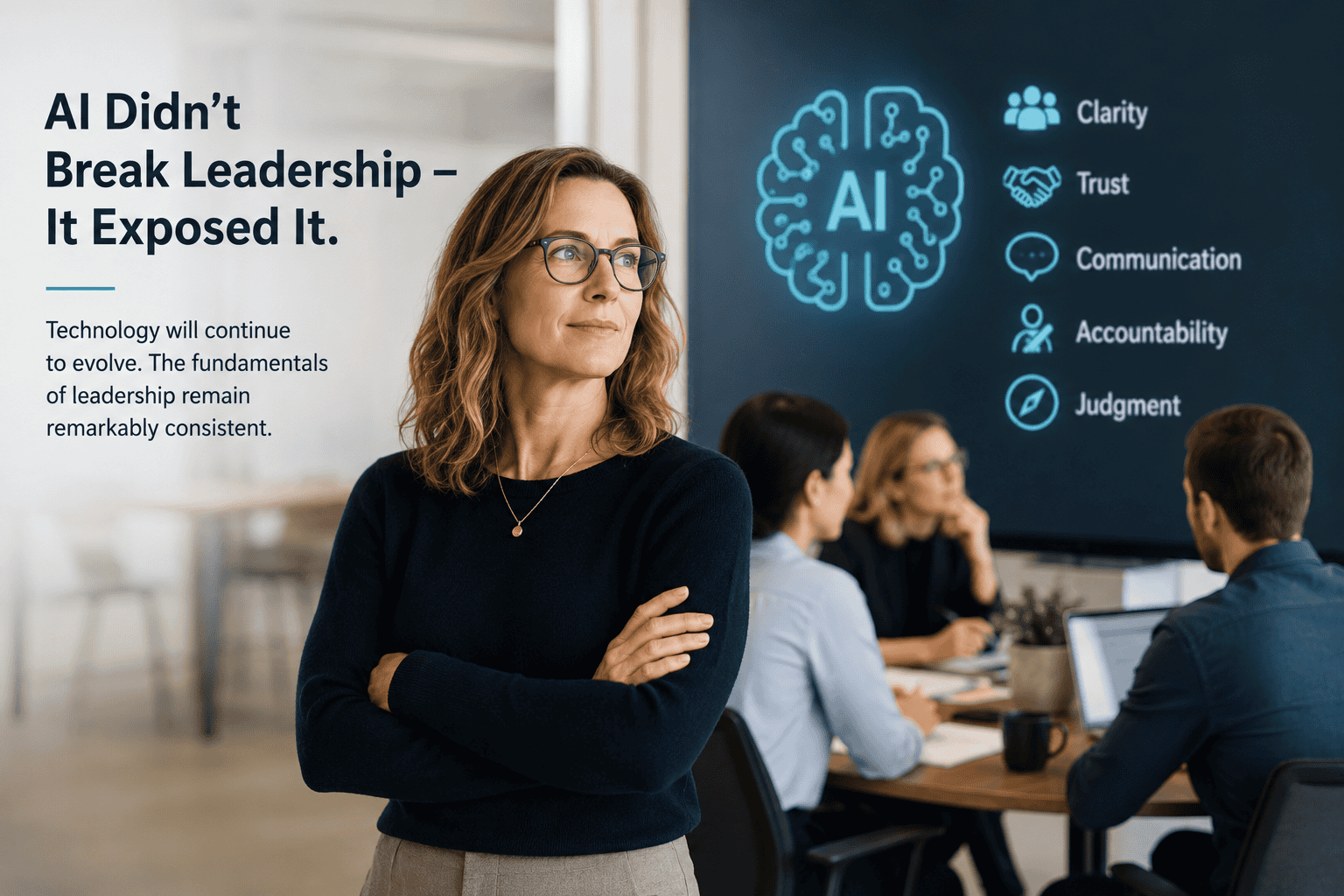 Leadership in the Age of AI: AI Didn’t Break Leadership – It Exposed It